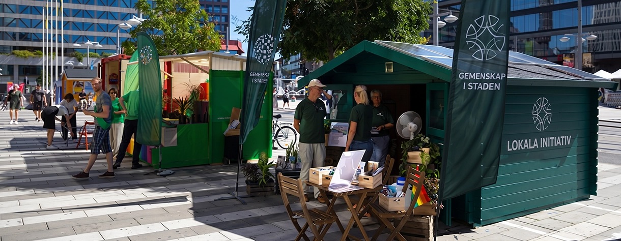 Kiosk fika och utdelning till arrangemang